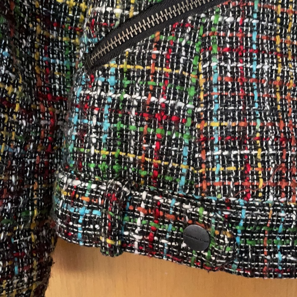 Coldwater Creek shaped ladies multi color dress jacket - Picture 3 of 11